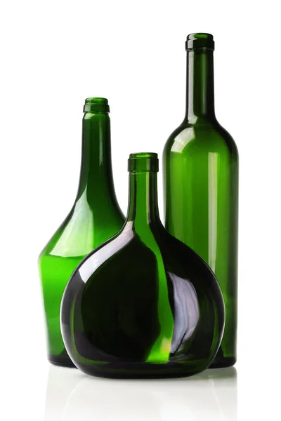 Empty Wine Bottles — Stock Photo, Image