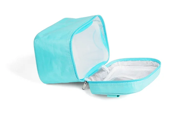 Plastic Box in Thermal Bag — Stock Photo, Image