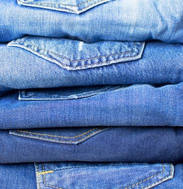 Güzel mavi jeans detayını. Mavi jean arka plan. Mavi kot kot doku. Kot arka plan. Giyim, moda