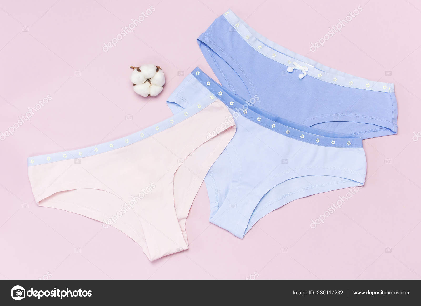 pastel pink underwear