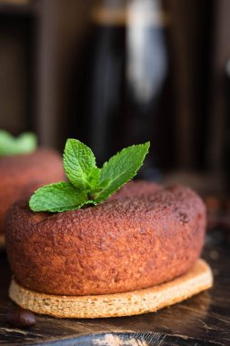 Çikolata ve kahve çekirdeği kek