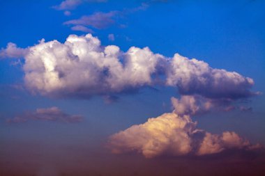 bulutlu mavi gökyüzü arkaplanı