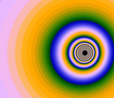 Renkli fraktalların, farklı renklerdeki dairelerin, nebulaların, alevlerin soyut arkaplanı. Defter kapakları ve kumaşlar için ultra modern tasarım.