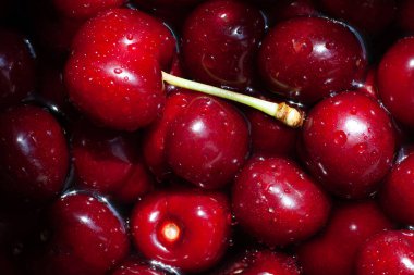 Tatlı vişne arka planı