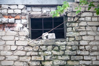 Tuğla duvar dokusunun arkaplanı