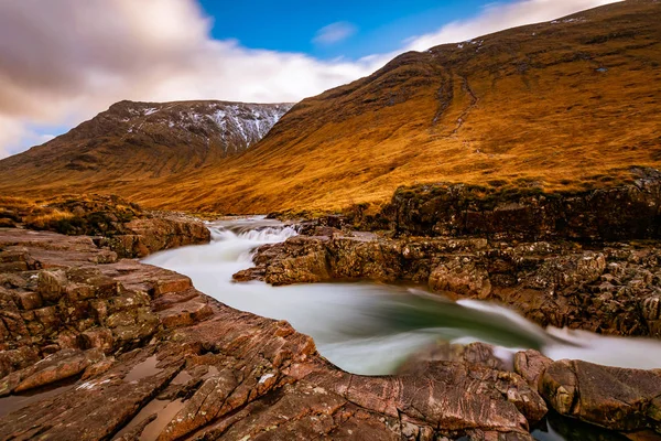 River Etive Glen Etive Scotland — Stock Photo, Image