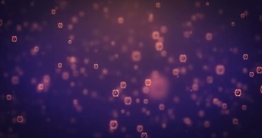 Loopable animasyon portakal çalar saat simgeler taşıma modern