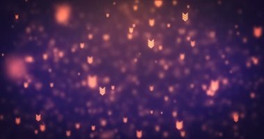 Loopable animasyon turuncu ok simgeleri taşıma modern