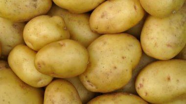 Patates kazık dönen hareketli arka plan.