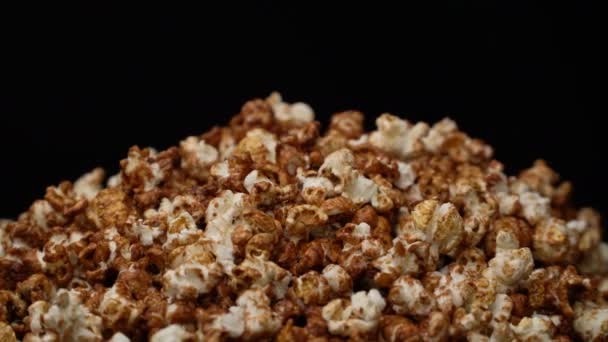 Popcorn rotate motion background. — Stock Video