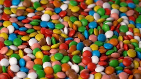 Fond de bonbons au chocolat coloré — Photo