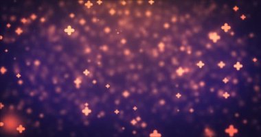 Loopable animasyon modern hareketli turuncu artı simgeler