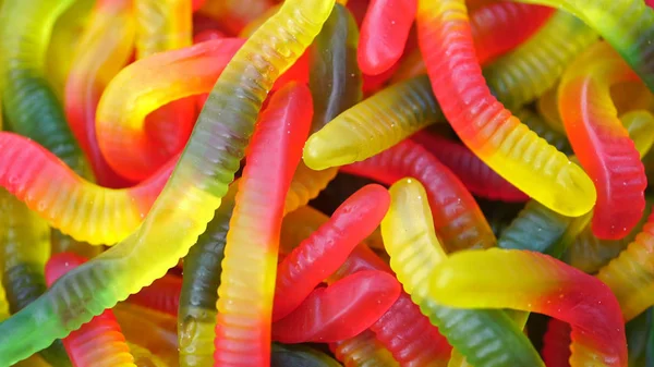 Helle leckere bunte Marmelade-Gelee-Bonbons. — Stockfoto