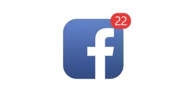 Samara, Rusya Federasyonu - 4 Ağustos 2018: Editör animasyon. Facebook logo simge counter ile sever, takipçileri. Dünyanın en popüler sosyal ağ Facebook olduğunu.