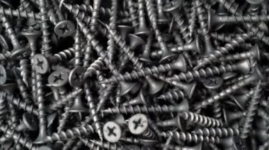 hareketli arka plan birçok saç vidaları döndürmek