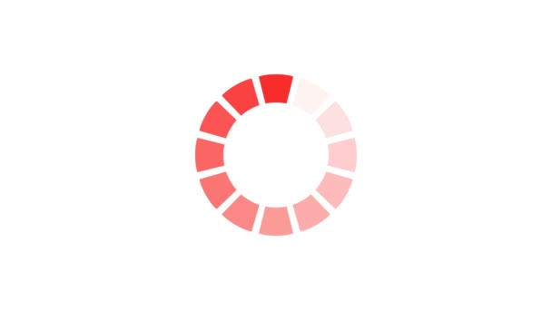 Carga círculo icono fondo — Vídeos de Stock