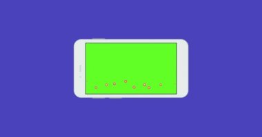 Yeşil ekranlı akıllı telefon