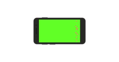 Yeşil ekranlı akıllı telefon
