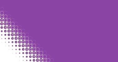 Daire geçiş arka plan ile düz stil içinde animasyon. 4 k görüntüleri renkli zemin Alfa mat ile