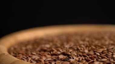 keten tohumu arka plan döndürme