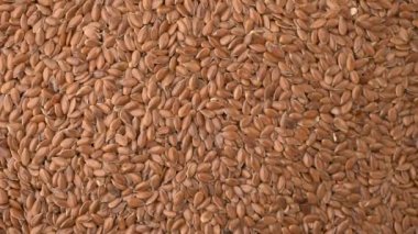 arka plan dönen birçok keten tohumu