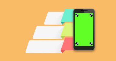 infographics cep telefonu