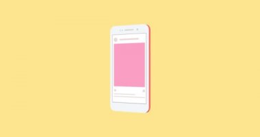 izometrik kavram smartphone ile sosyal ağ