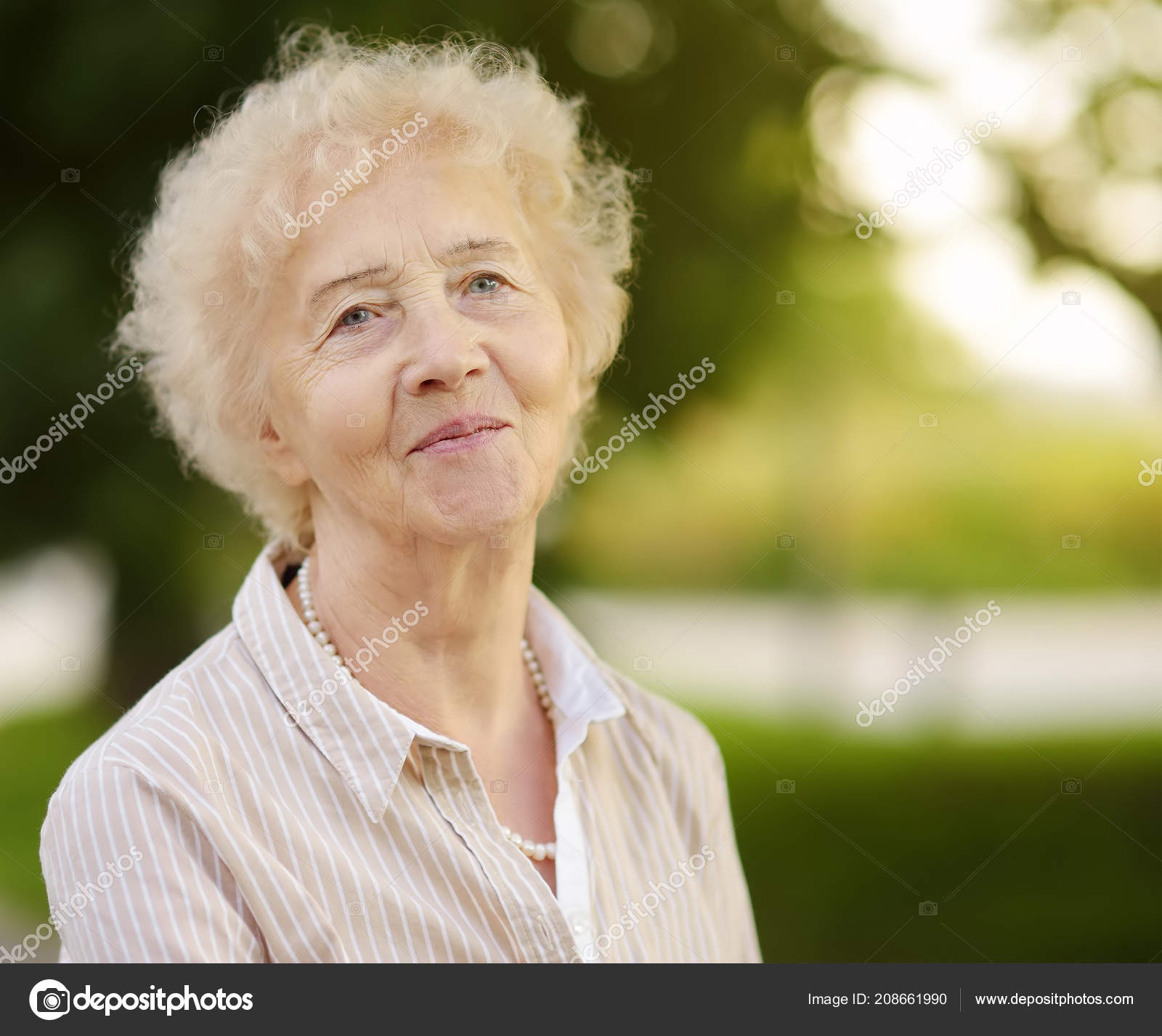Old lady hair
