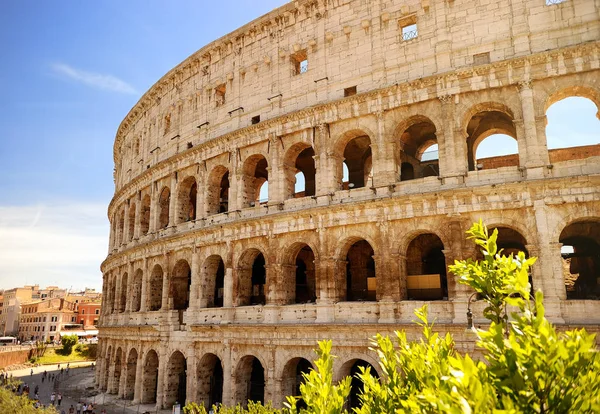 Колизей Колизей Риме Италия Колизей Является Важным Памятником Древности Одной — стоковое фото