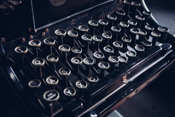 Cose Old Vintage Typewriter — Stock Photo, Image