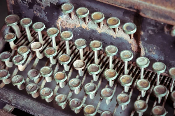 Vanha vintage kirjoituskone — kuvapankkivalokuva