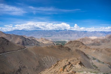 Dağlarda Yol Himalayalar Leh Ladakh