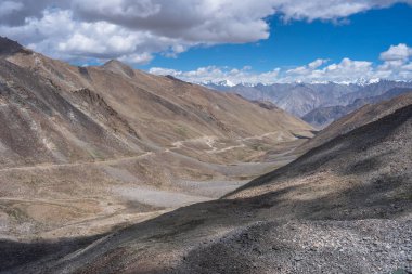 Dağlarda Yol Himalayalar Leh Ladakh