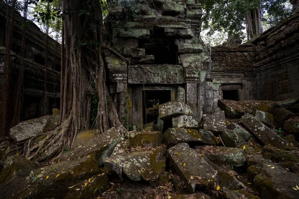 Templo Prasat Ta prohm, en Siem Reap, Camboya — Foto de Stock