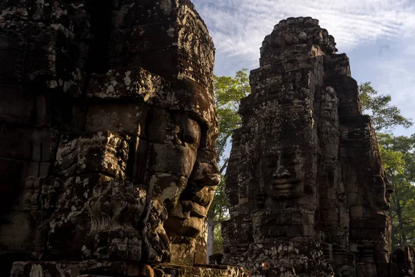 Bayon tapınağı, Angkor Wat, Siam Reap, Kamboçya — Stok fotoğraf