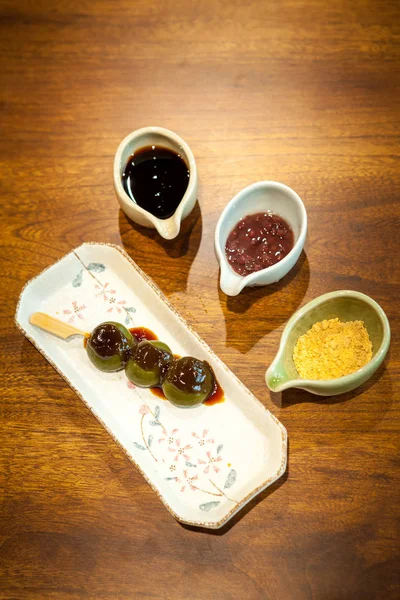 Traditionele Japanse Mochi dessert — Stockfoto