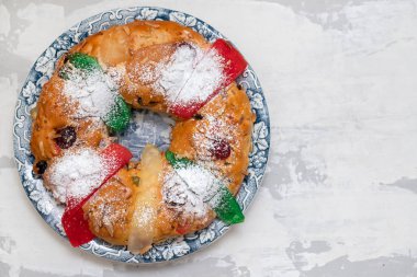tipik Portekizli Noel kek Bolo rei