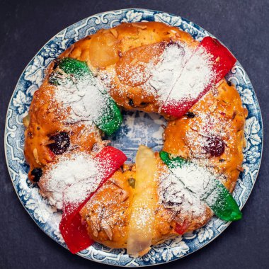 tipik Portekizli Noel kek Bolo rei