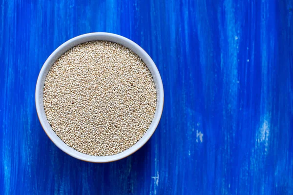 Uncooked Quinoa Bowl — Stock Photo, Image