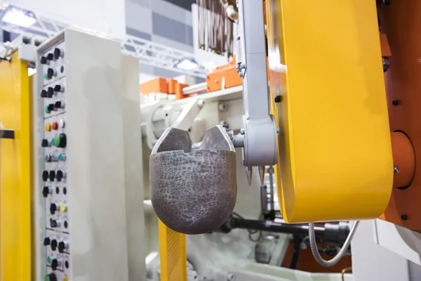 Detail Van Aluminium Hoge Druk Die Casting Machine Pollepel — Stockfoto