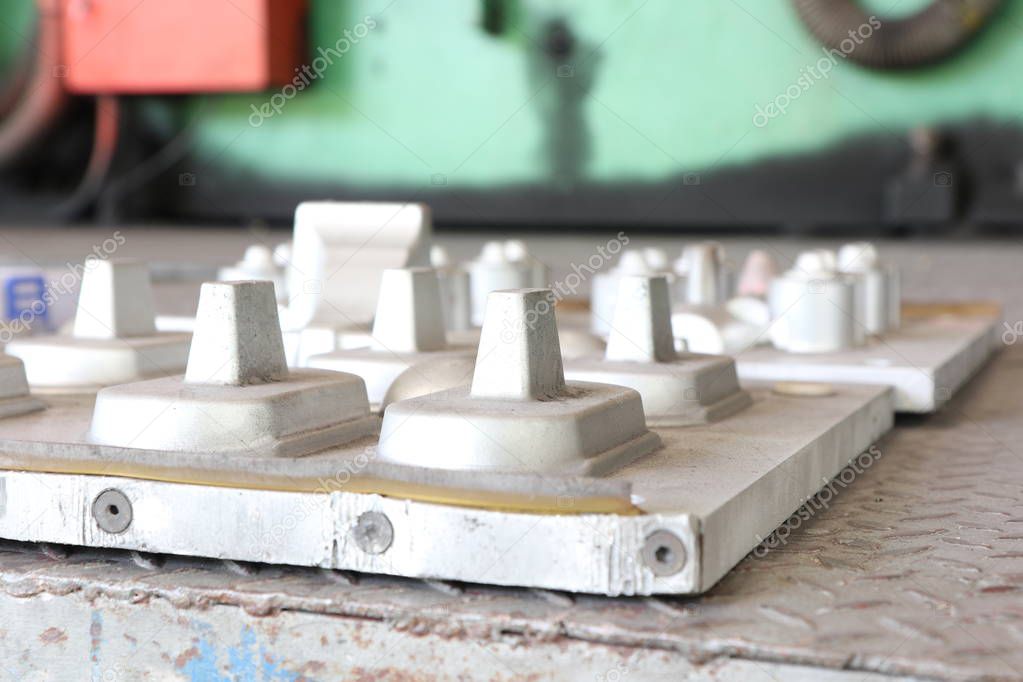 pattern or tooling for iron casting by green sand process