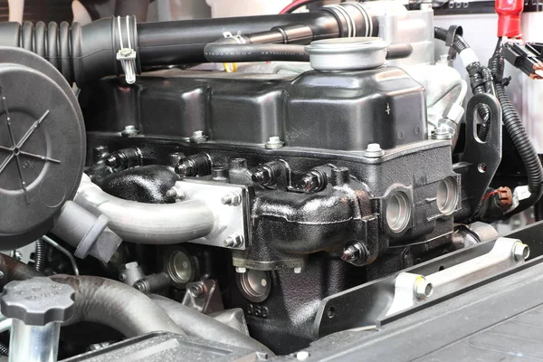 Motor Carretilla Elevadora Detalle Mostrado Las Piezas — Foto de Stock