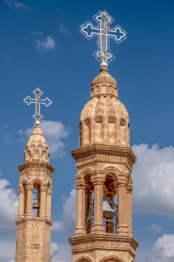 Mor Gabriel Monastery, Midyat, Mardin ilinin yakınındaki Tur Abdin