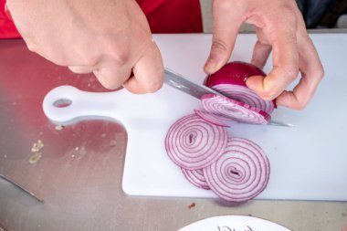 Sadece eller yemek otel ya da restoran mutfak şefi