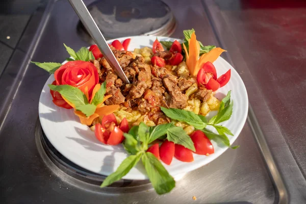 Sadece eller yemek otel ya da restoran mutfak şefi