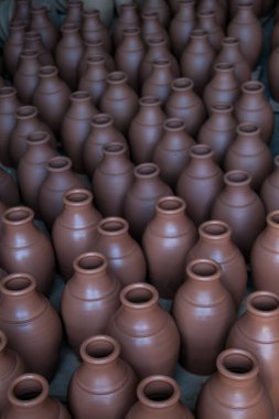 Çömlekçilik yeri. Yerel zanaat pazarı