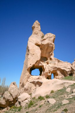 Muhteşem gün Kapadokya, Türkiye'de. Manzara fotoğrafçılığı