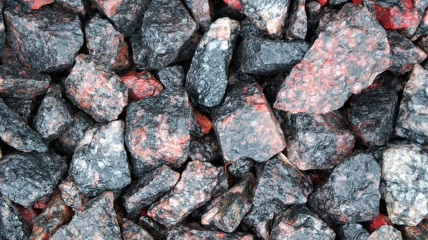 Piękne Tekstury Tła Kamienia Naturalnego Naturalny Kamień Zgnieciony Nasyconych Kolorów — Zdjęcie stockowe