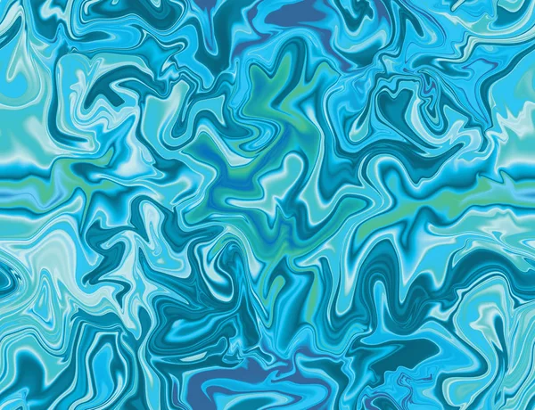 Abstract Seamless Background Consisting Randomly Mixed Shades Blue — Stock Photo, Image