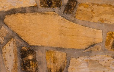 eski taş duvar, ilginç ve orijinal arka plan, düz duvara yerleştirilir